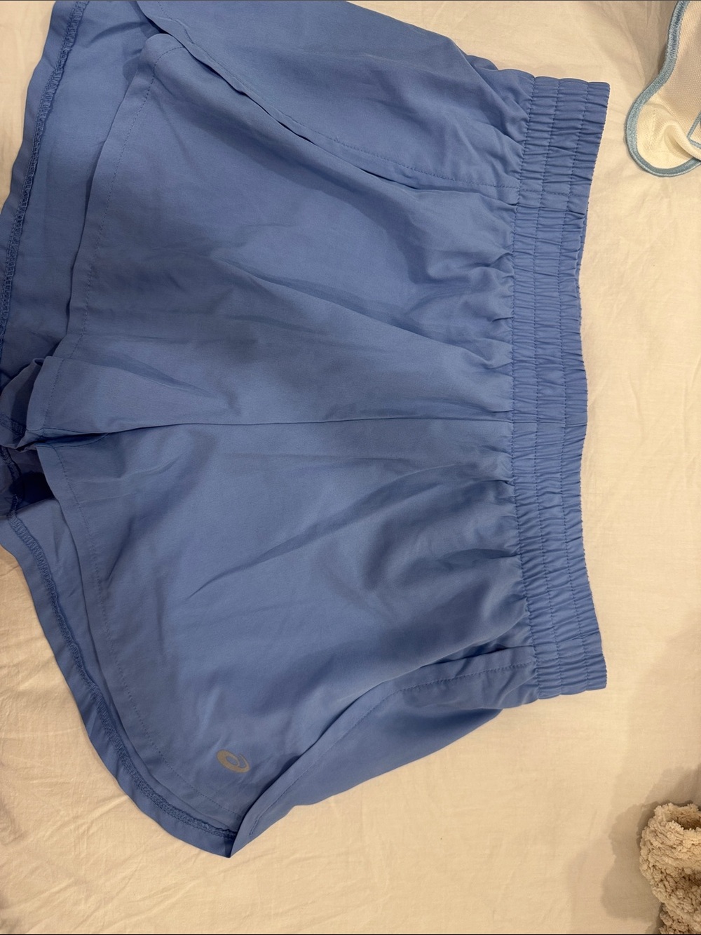 Light Blue Athletic Shorts ASICS large